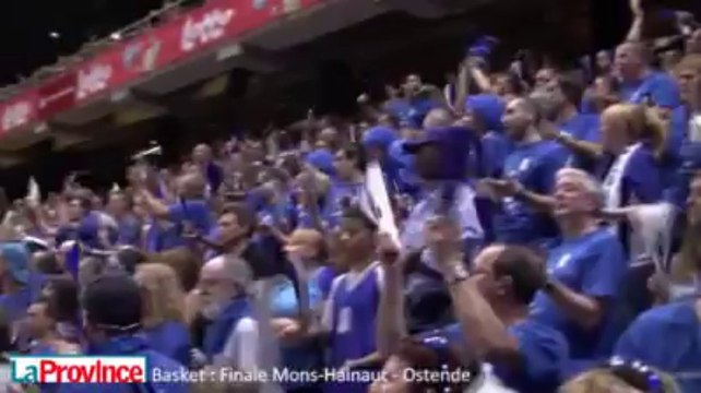 Basket : Finale Mons-Hainaut - Ostende : les supporters