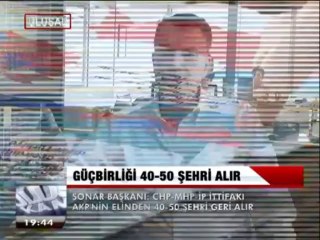 GÜÇBİRLİĞİ 40-50 ŞEHRİ ALIR