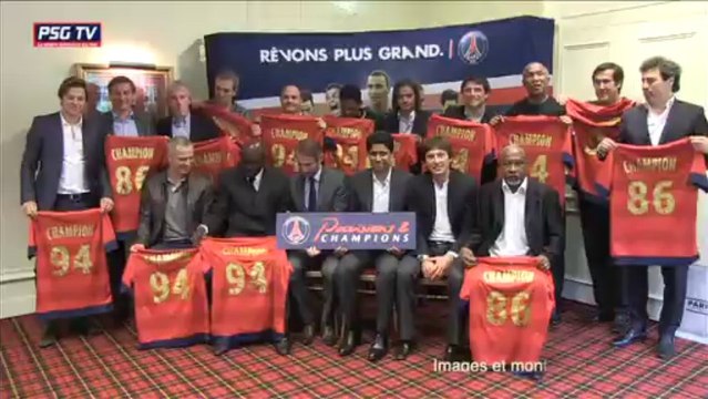 Les Champions de 86 et 94 réunis