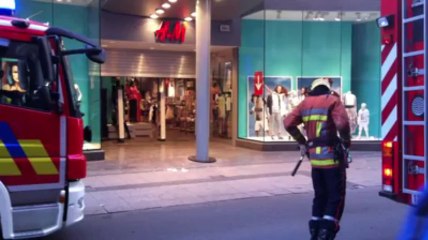 Incendie rue Neuve: l'arrivée des secours (exclusif)