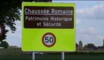 Déjà un accident sur la Chaussée Romaine!