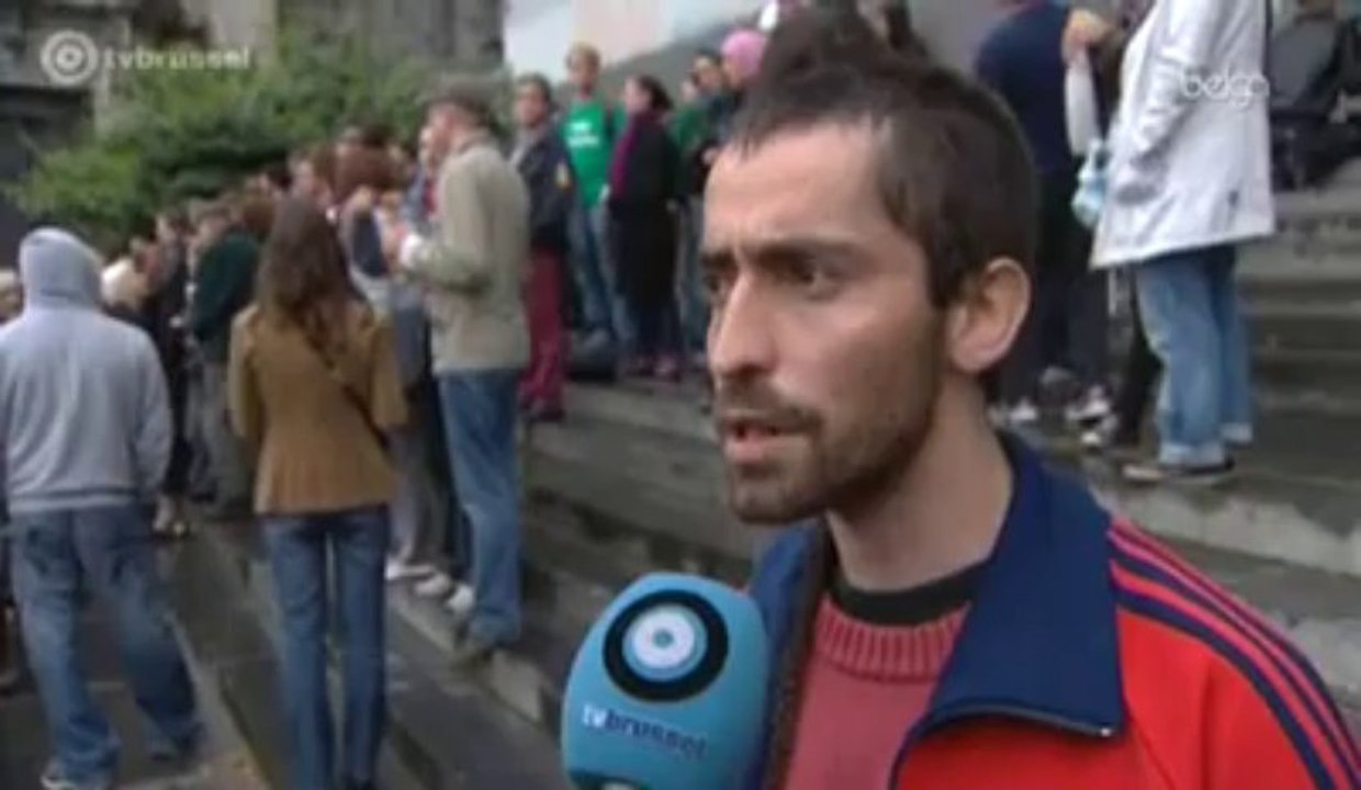 Manifestation à Bruxelles contre les violences policières
