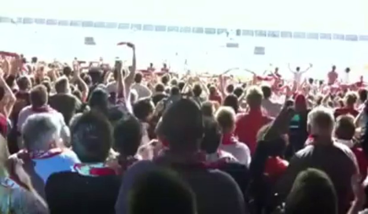 Standard - Westerlo: le tour d'honneur des Rouches