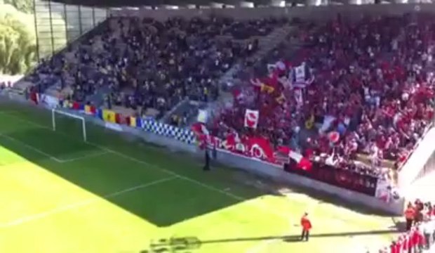 Waasland-Beveren - Mons, Tribunes