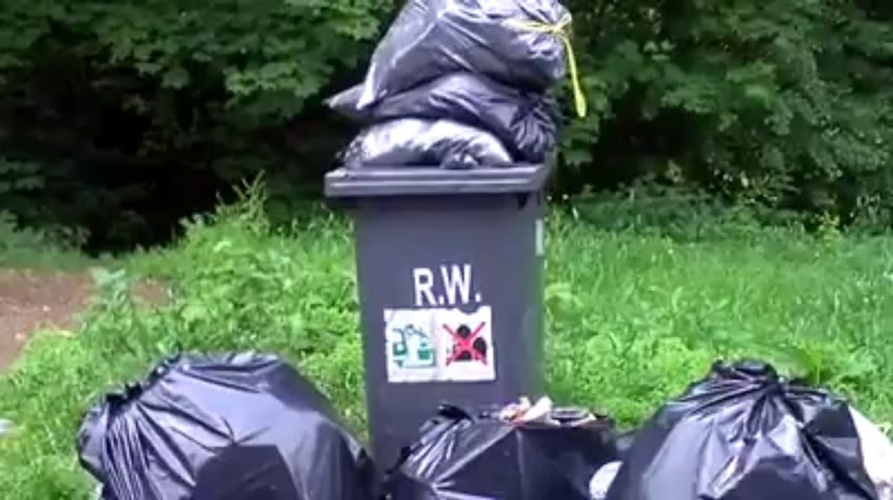 La visite guidée de l'aire de repos de Lavacherie (Saint Ode) sur la N4 en direction de Luxembourg