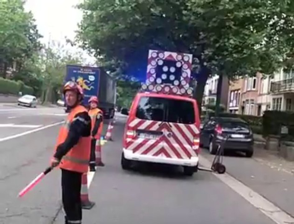 Les nouveaux véhicules de balisage pour la zone de secours 4 (Verviers, Theux, Herve)