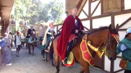 Le cortège de la foire médiévale