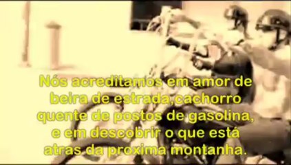 Carpe Oração Motociclista Live by it Legendado