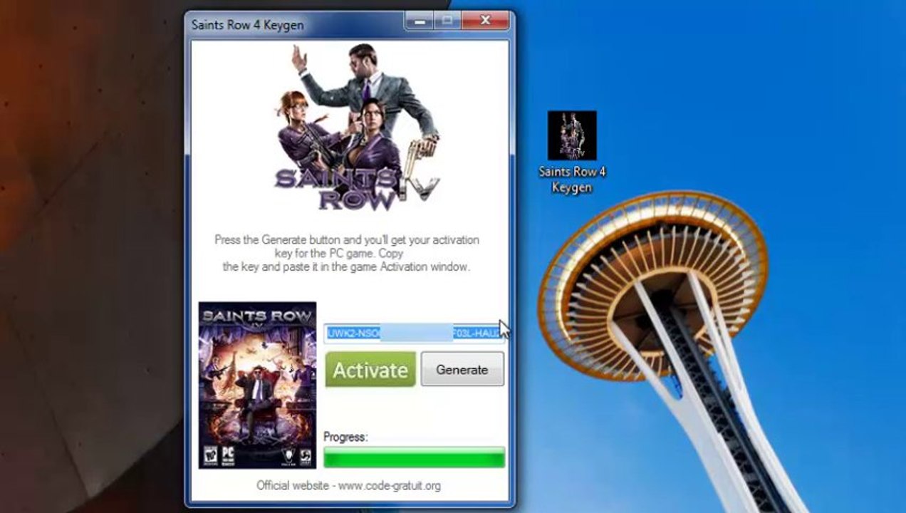 Saints Row 4 Patch by Razor1911  Key generator