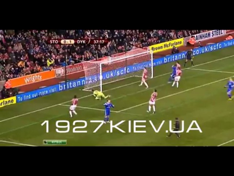 ЛЕ 2011/2012 Сток Сити - Динамо Киев 1:1 Обзор матча