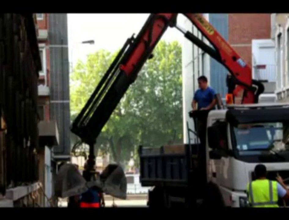 Importante fuite de gaz à Liège rue Lambert Grisard