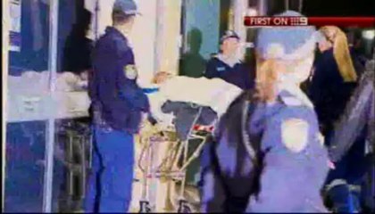 Piégée à côté d'un engin supposé explosif