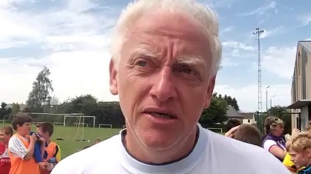 Mbaye Leye et Olivier Renard au stage d'Etienne Delangre à Villers