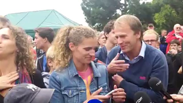 Les frères Borlée sur écran géant au parc Georges-Henri