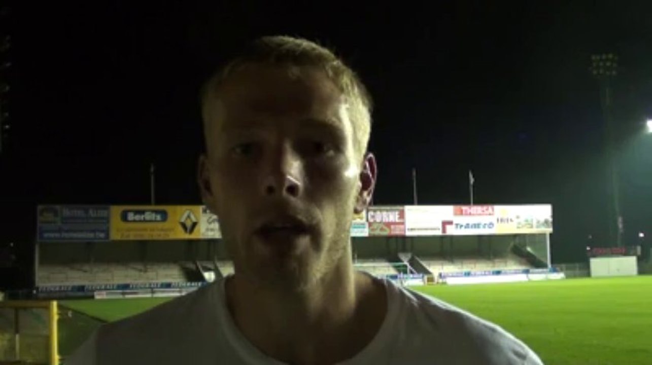 Mouscron - Huy (4-2): l'homme du match est... Quentin Verlaine