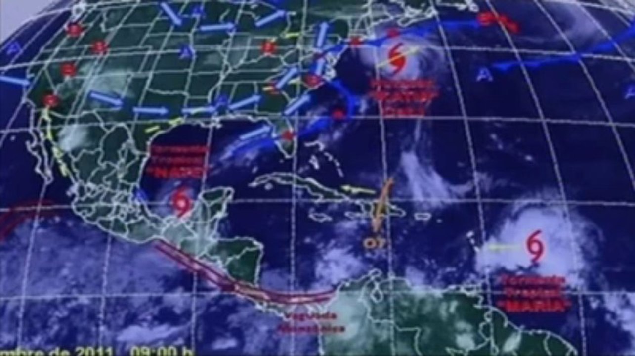 Tempête tropicale au Mexique