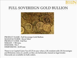 Bullionstore Gold Always Glitters