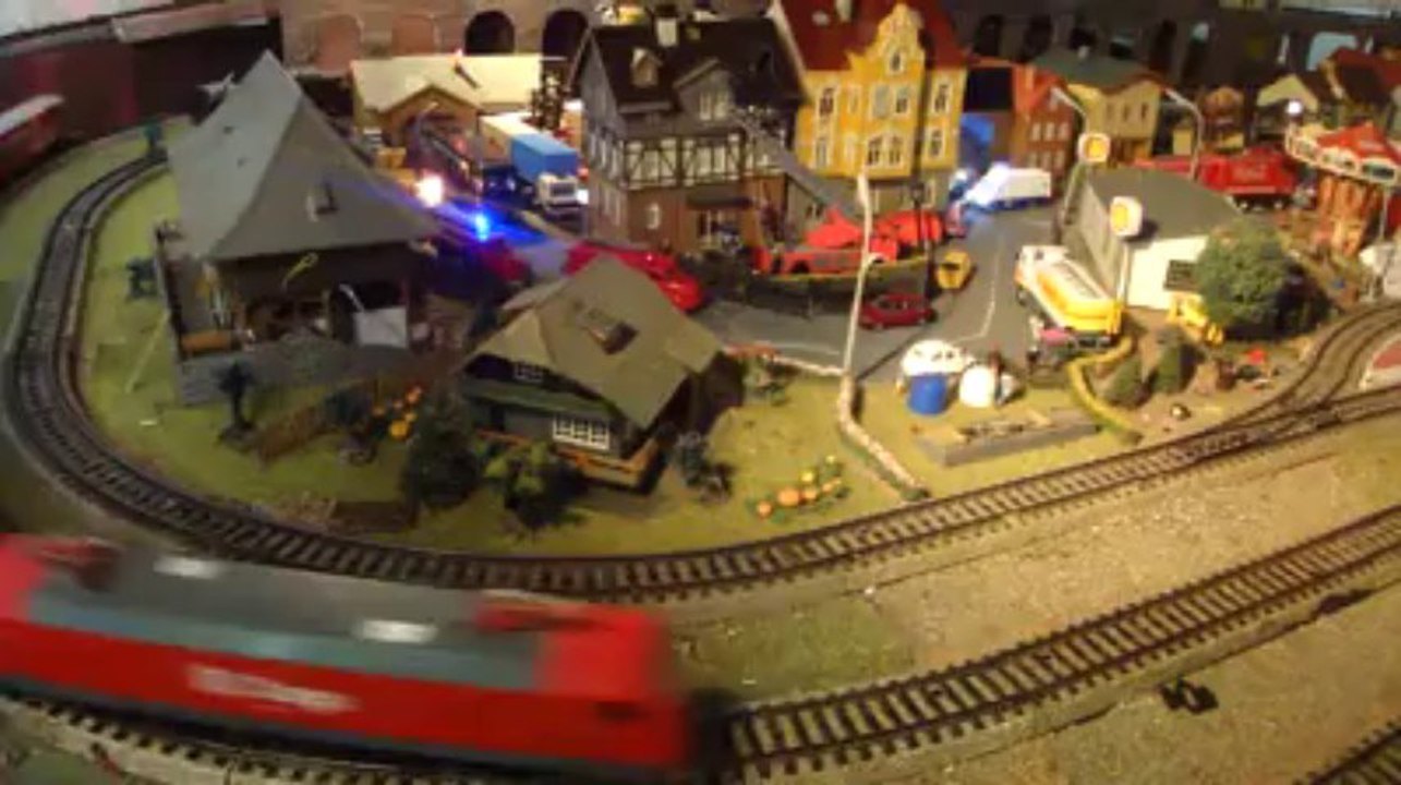 Exposition de modélisme à Malmedy: le train éle...
