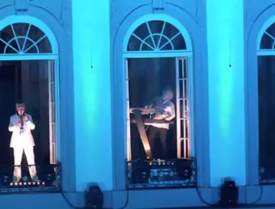 Sons et lumières pour l'inauguration de l'hotel de ville de Verviers