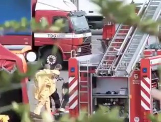 Fuite d’un produit corrosif chez TDG Mond