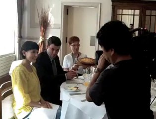 La télévision japonaise pour la tarte au riz de Verviers