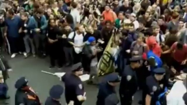 Occupy Wall Street occupe aussi les ponts de New York