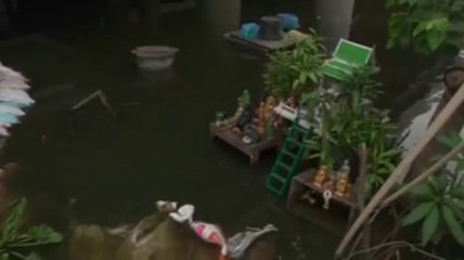 Bangkok : les digues encore renforcées