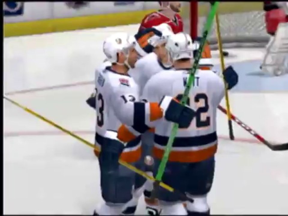 NHL 08 Gameplay Islanders vs. Hurricanes