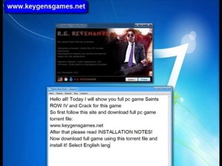 Saints Row IV Download Full Game and Crack