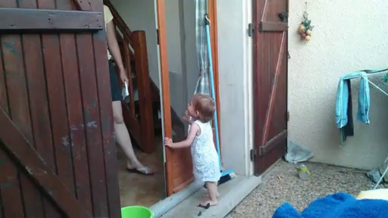 Rien de mieux qu'une porte fenêtre :)