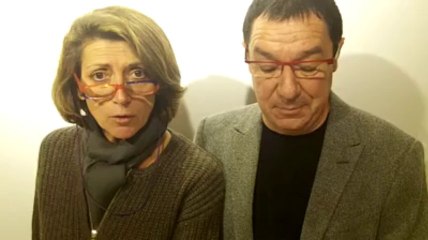 Homer et Marge Simpson interviewés par la Capitale