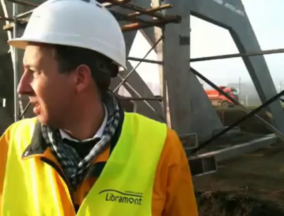 Libramont: le chantier du Centre d'expositions et de congrès