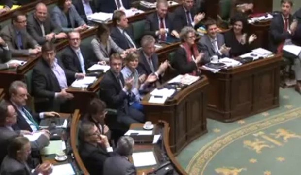 La Chambre accorde sa confiance à Elio Di Rupo