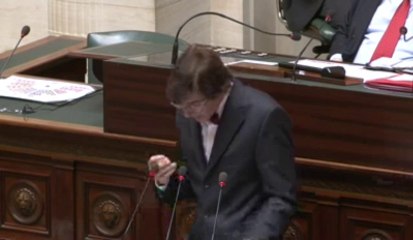 Discours d'Elio Di Rupo devant la Chambre