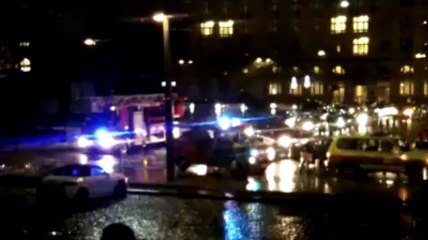 Incendie au palais de justice de Bruxelles ce 3 janvier 2012