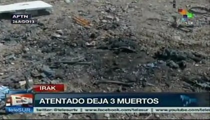 Ola de violencia sigue castigando a la población de Irak