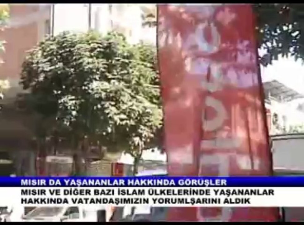 MISIR DA YAŞANANLAR HAKKINDA ZİLE Lİ VATANDAŞIMIZIN GÖRÜŞLERİ