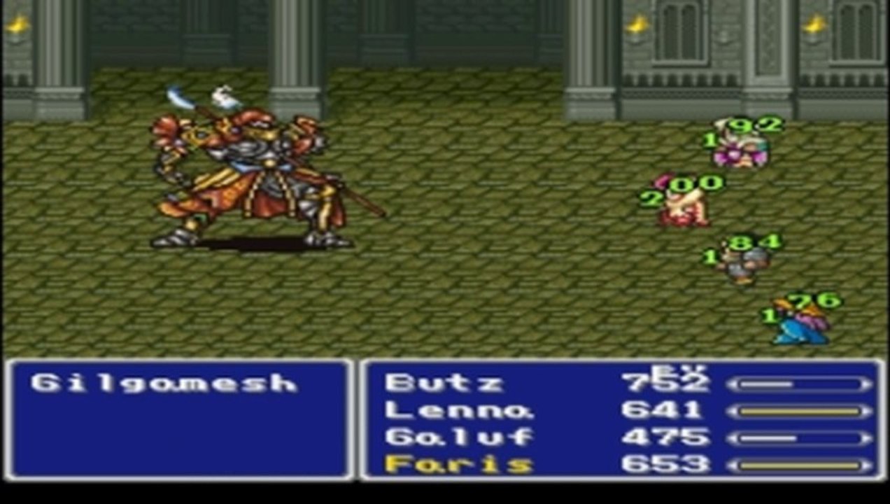 Final Fantasy V [10] Clash on the Big Bridge