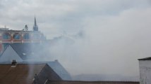 Incendie dans un entrepot de meubles à Molenbeek