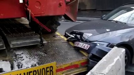 Bruxelles:  accident Porte de Hal