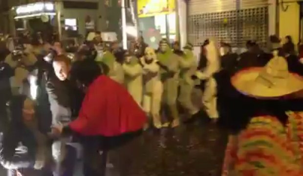 Binche: les Trouilles de Nouilles, 8 jours avant le mardi gras