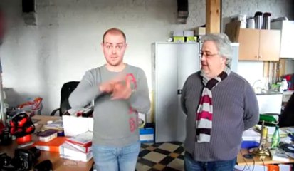 Mons: le bonjour de l'asbl Passe Muraille