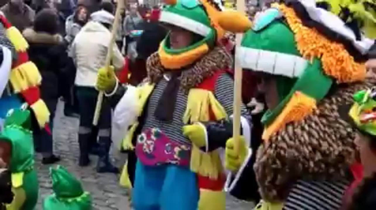 Dimanche gras au carnaval de Binche