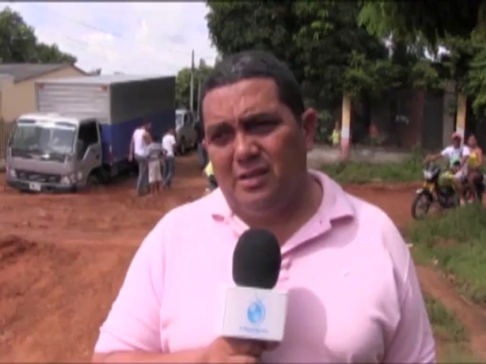 Un vehículo quedó atrapado en zona donde la empresa JAGUAZUL realizó labores mantenimiento en días anteriores