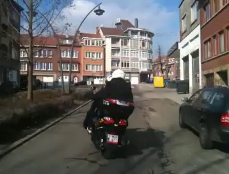 La Capitale a testé le premier Taxi-moto bruxellois