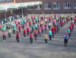 Mouscron: 125 élèves de Saint-Henri ont dansé un flashmob (2)
