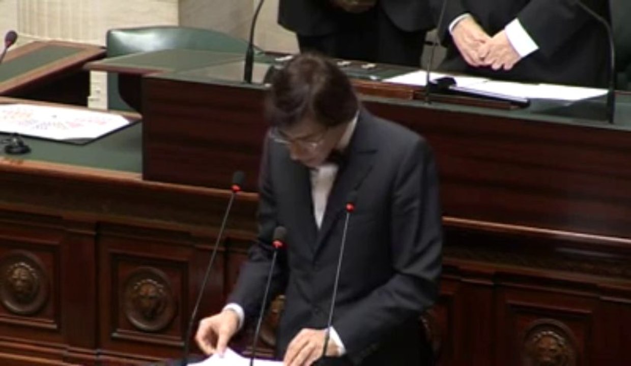 Elio Di Rupo : notre pays tout entier pleure ses enfants