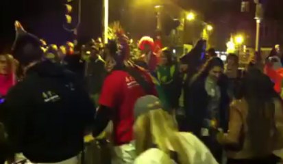 Tournai: grosse ambiance au carnaval