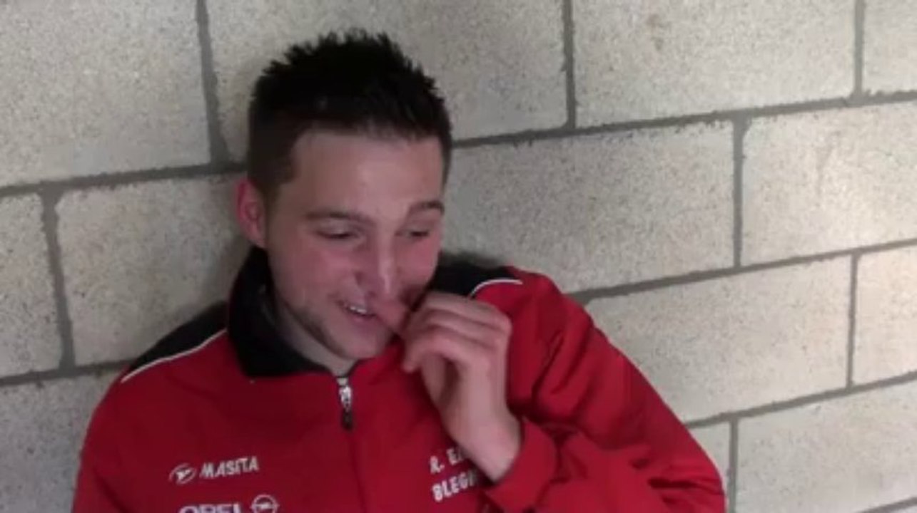 Foot (promotion D): Blegny - Hamoir (0-0): la réaction de Jonas Gretry