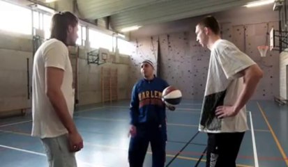 Pepinster: Maxime De Zeeuw, Stephane Mauris VS un Harlem Globetrotters
